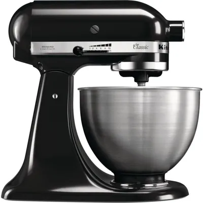 Image de Robot pâtissier multifonction 4,3l 275w noir - Kitchenaid - -5K45SSEOB - classic