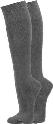 Produktbild von FussFreunde 4 Paar Kniestrümpfe für Damen und Herren, Anthrazit, Größe 43-46