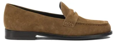 Image de Tory Burch mocassins marron daim cuir femme - 8.5