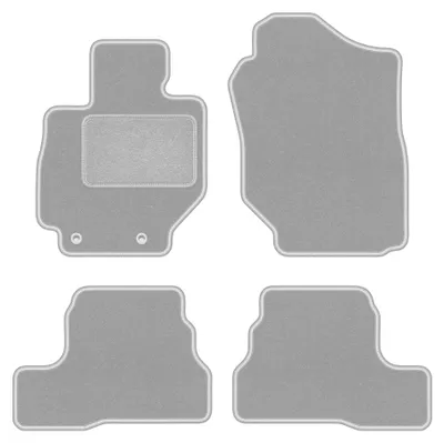 Immagine prodotto di Tappetini in moquette per Suzuki Jimny II 2018- (fuoristrada) – set 4 pezzi, grigi, su misura – Wielganizator OSLO