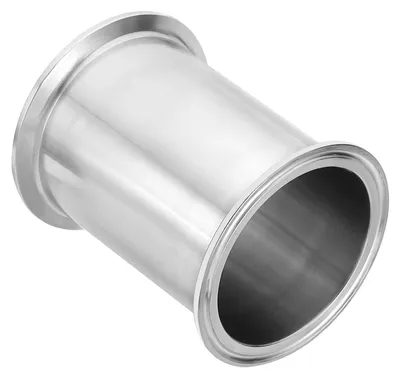 Productafbeelding van 3 inch OD-buis met drie klemmen, roestvrij staal 304, 100 mm