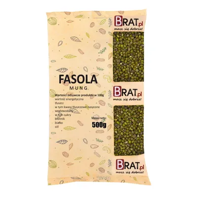 Obrázok produktu pre Fasola mung 500g Brat.pl