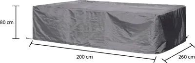 Produktbild von Winza Outdoor Covers - Gartenmöbelzubehör - Gartenmöbel-Schutzhüllen - Premium Abdeckung/Schutzhülle Loungeset - 260x200x80 cm