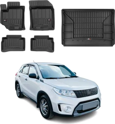 Produktbild von OMAC Fußmatten & Kofferraumwanne Set für Suzuki Vitara 2014-2025 Gummi 5x