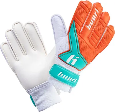 Produktbild von Huari Higino Junior Torwarthandschuhe Weiß,Orange 8 Weiß,Orange 8