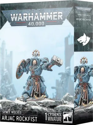 Produktbild von Warhammer 40.000 Space Wolves Arjac Rockfist