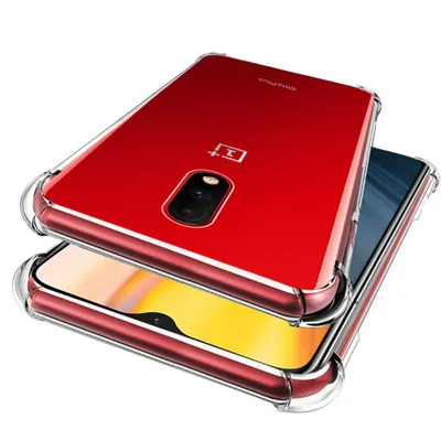 Obrázek produktu pro OnePlus 7 Pouzdro, Průhledné Měkké TPU Bumper, Nárazuvzdorné Ochranné Pouzdro pro OnePlus 7