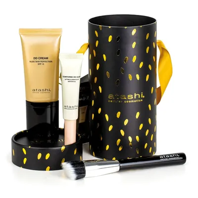 Image de Atashi No Make-Up Ritual 3-Piece Set : Crème DD, Contour des yeux et Pinceau