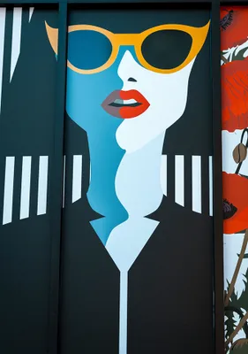 Produktbild von Kunstdruck auf Leinwand - Licht und Schatten - Wanddeko, Canvas cm. 50x70
