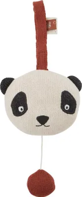 Zdjęcie produktu dla OYOY Panda, Chłopak, dziewczyna, Brzmienie, Bawełna, Poliester, Czarny, Czerwony, Biały, 1 szt.