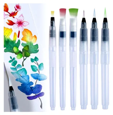 Produktbild von Wassertankpinsel-Set, 6 Stück