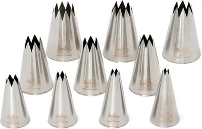 Produktbild von Decora Set Spritztüllen Schnitt - 10st  Decora