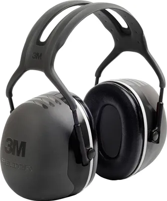 Produktbild von 3M Gehörschutz X5 Kapseln schwarz EN352-1 SNR 37db - X5A