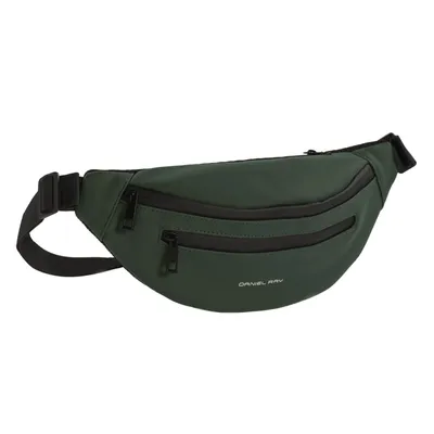 Produktbild von Daniel Ray Gürteltasche Bauchtasche Mobiele Polyurethanin matter Optik - Hüfttasche mit verstellbarem Bund in Dark Green