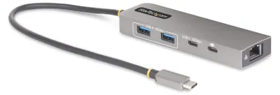 Produktbild von StarTech.com USB-C Hub 3-Port, 2.5GbE Ethernet, 100W PD, 10Gbps