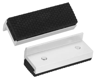 Immagine prodotto di Set di 3 pinze in alluminio da 3 pollici per morsa, con rivestimento morbido