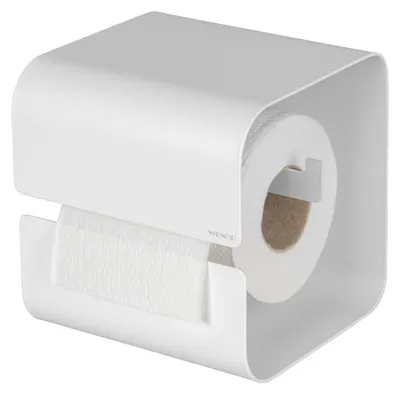 Produktbild von WENKO Toilettenpapierhalter LIZAN BHT 14x14,50x13,70 cm weiß
