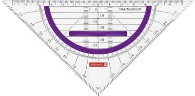 Immagine prodotto di BRUNNEN 104975960 Triangolo geometrico infrangibile Codice colore, viola