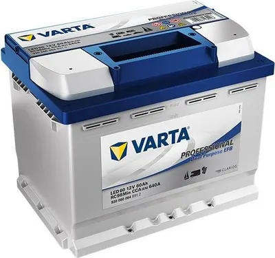 Image de Varta Professional Dual Purpose EFB 60Ah, 12V, 640A, LED60