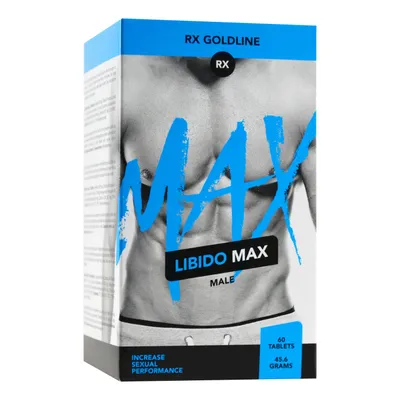 Produktbild von Libido Max Kapseln zur Unterstützung der Erektionsvergrößerung bei Männern, 60 Stück