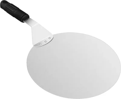 Produktbild von Pizzaschieber Edelstahl 25,4 Cm, Kunststoffgriff 12 Cm, Für Pizza Brot Kuchen Im Ofen Holzofen Grill