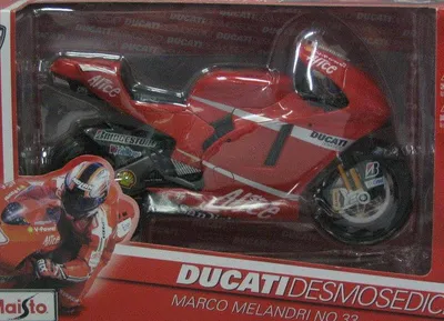 Immagine prodotto di Ducati Desmosedici M. Melandri - 1:10 - Maisto