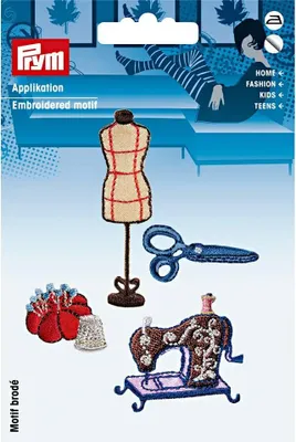 Obrázok produktu pre Nášivka šijacie štúdio, samolepiace/nažehľovacie