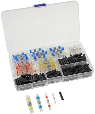 Produktbild von Lötverbinder & Schrumpfschlauch Set 300-teiliges Sortiment