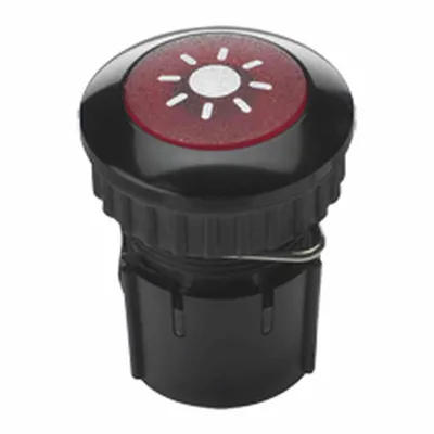 Image de GROTHE Bouton de sonnette alu rt UP rnd m.Bel 13mm