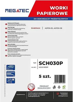 Produktbild von Scheppach Papiersäcke Bis 30L/5Stk.