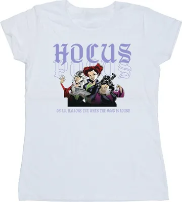Produktbild von Disney - "Hocus Pocus Hallows Eve" T-Shirt für Damen BI48506 (L) (Weiß)