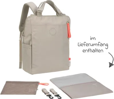 Produktbild von Lässig Green Label Conversion Backpack Wickeltasche beige