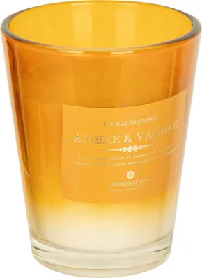 Produktbild von Duftkerze alma 270g glastopf bernsteinfarben  - Atmosphera créateur d'intérieur