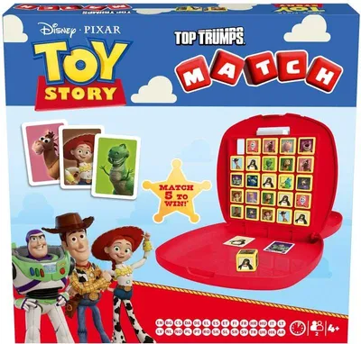 Produktbild von Winning Moves Top Trumps Match Toy Story – Kombinations-Brettspiel für Kinder