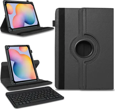 Produktbild von Tablet Tasche Tastatur Hülle für Xiaomi Pad 7 / 7 Pro Schutzhülle Bluetooth CaseFarben:Schwarz