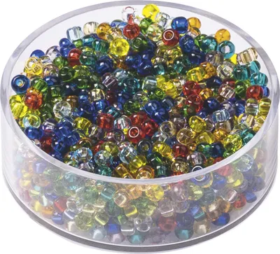 Produktbild von KNORR PRANDELL 213105997 Bö Rocailles Ø 25 mm Glas bunt gemischt