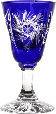 Produktbild von Likörglas Schleuderstern 25 ml, blau