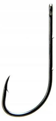 Produktbild von Jaxon Sumato Baitholder Haken Größe 1/0 Schwarz mit Widerhaken