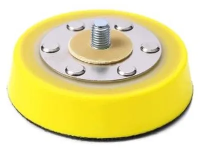 Zdjęcie produktu dla Talerz szlifierski podkładka polerska 75 mm gwint 8 do szlifierek pneuma