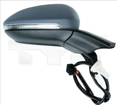Image de Rétroviseur extérieur gauche pour VW Golf 7 verre électrique asphérique miroir chauffant
