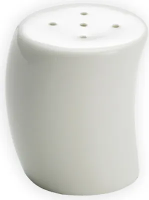 Produktbild von Maxwell & Williams Sway Pfefferstreuer, Pfeffer Streuer, Porzellan, Weiß, 6 cm, JX31341