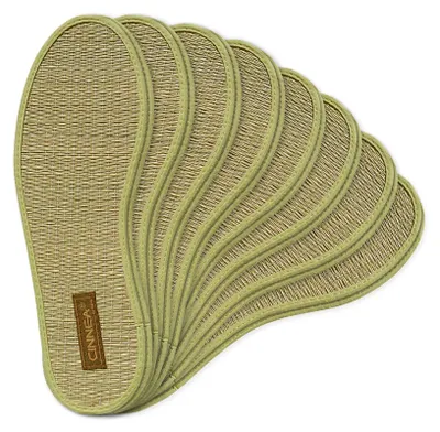 Produktbild von CINNEA® Wellness BINSEN Zimt-Einlegesohlen, 8 Paar Vorteilspack, gegen Fußschweiß, kalte heiße Füße, Fußreflexzonen-MassageGröße42/43