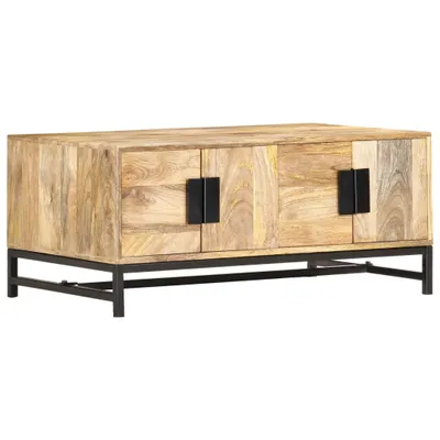 Productafbeelding van Maison Exclusive - Salontafel, 90 x 55 x 40 cm, massief mangohout