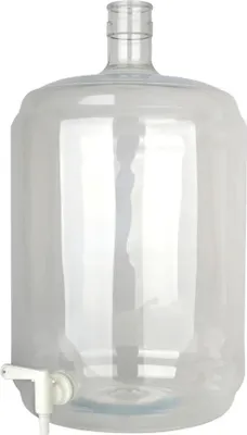 Zdjęcie produktu dla Butelka fermentacyjna, Pojemnik fermentacyjny PET 23 litrów z kranem 5/16-7/16