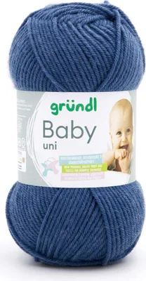 Produktbild von Gründl Babywolle uni,1x50 gr,70% Polyacryl/30% Polyamid pflegeleicht und kuschelweich 11