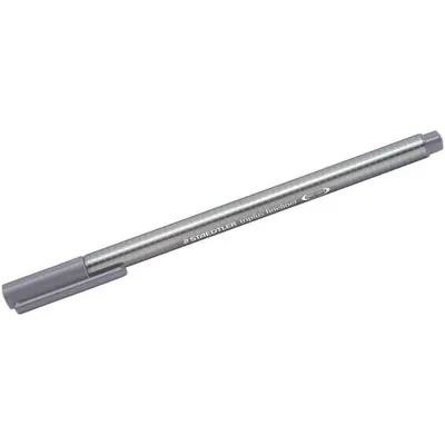 Produktbild von Staedtler triplus 334, Grau, Fein, Grau, Dreieck, Tinte auf Wasserbasis, Metall