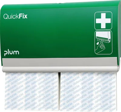 Produktbild von QuickFix Pflasterspender 5529 incl. Fingerverbände Detectable Long