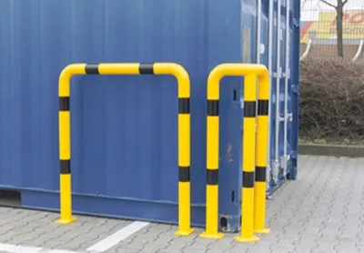 Produktbild von Rammschutzbügel Ø 76 mm, zum Aufdübeln 300 mm Breite, 1150 mm Höhe