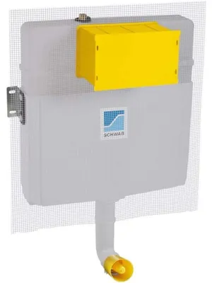 Zdjęcie produktu dla SCHWAB UP WC 199  Zbiornik spłukujący 3/6 l
