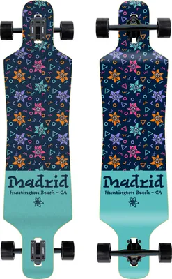 Produktbild von Madrid Longboard FLOWERS LNGBRD CMPL, Größe:ONESIZE, Farben:drop thru